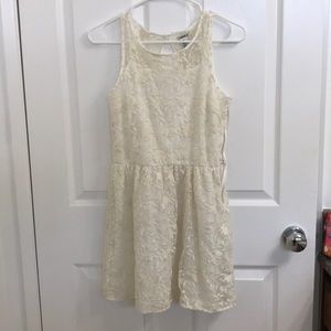 Floral Cream Dress